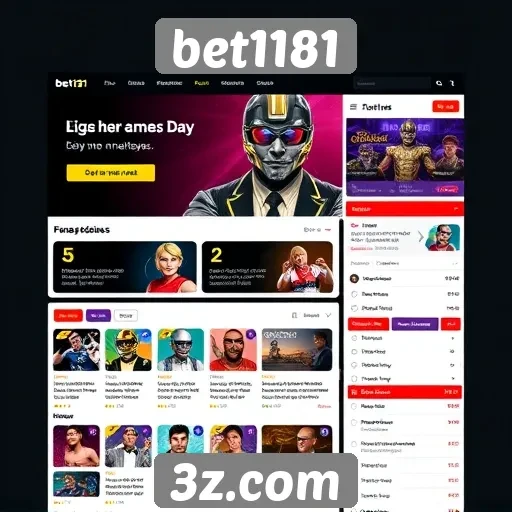 novidades no design do site bet1181
